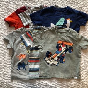 Six Baby Gap Boys T Shirts